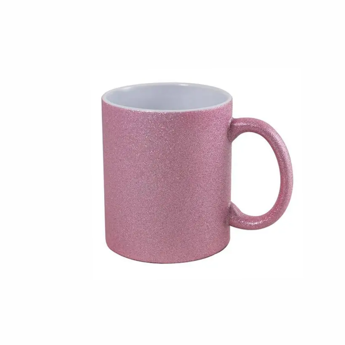 Taza de ceramica con acabo brillantina 325.30ml / 11 oz para sublimar