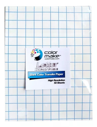 Papel transfer para telas oscuras ColorMake