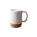 Taza con base de corcho 13oz con tapa para sublimar
