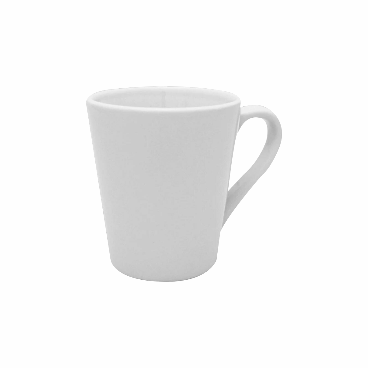 Taza blanca cónica 354.88ml / 12oz para sublimar