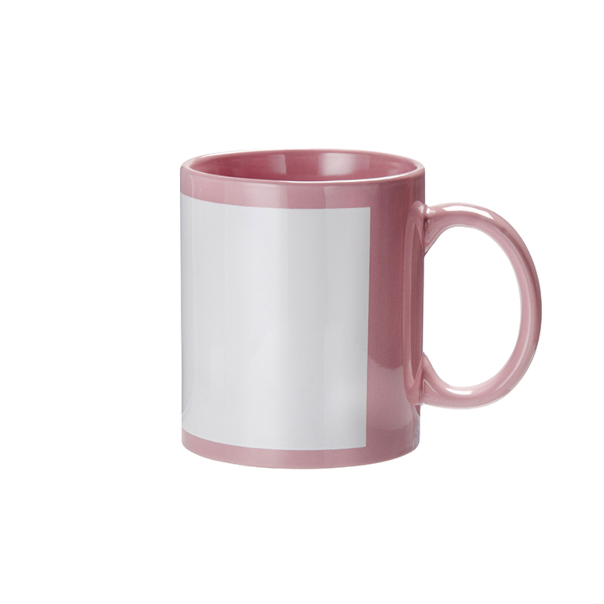 Taza de color con ventana blanca 325.30ml / 11 oz para sublimar