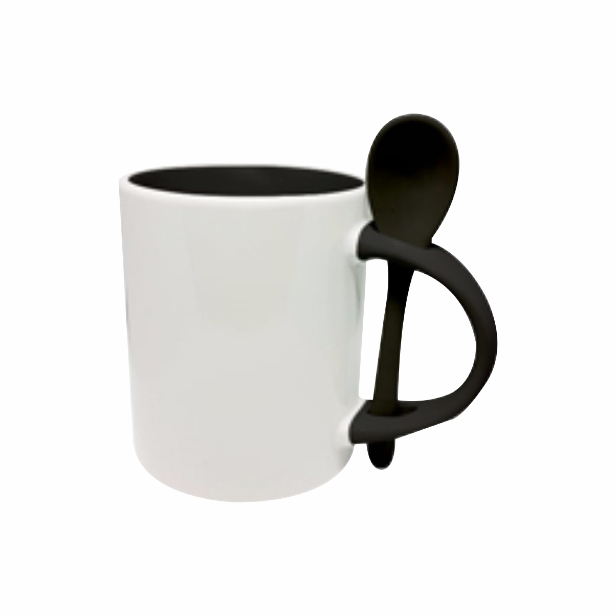 Taza interior y cuchara de color  325.30 ml/ 11 oz para sublimar