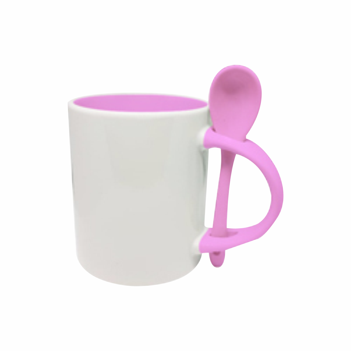 Taza interior y cuchara de color  325.30 ml/ 11 oz para sublimar
