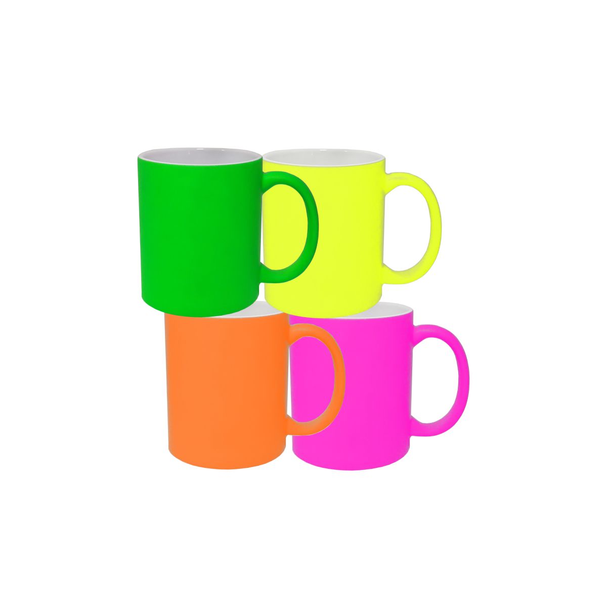 Taza neon 11 oz para sublimar