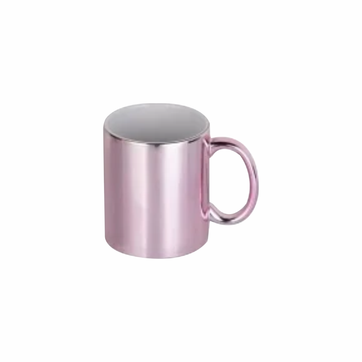 Taza con acabado metalico espejo 325.30ml / 11 oz para sublimar