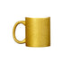 Taza Super Glitter Gold 11 oz para sublimar