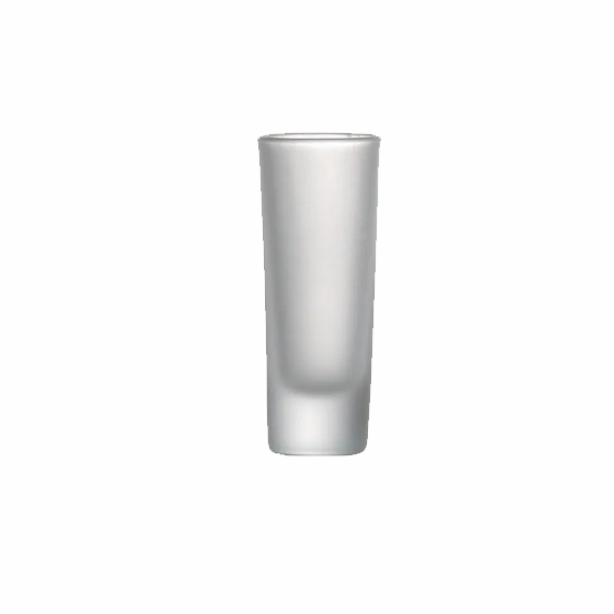 Vaso tequilero de vidrio satinado 88.72ml / 3 oz para sublimar