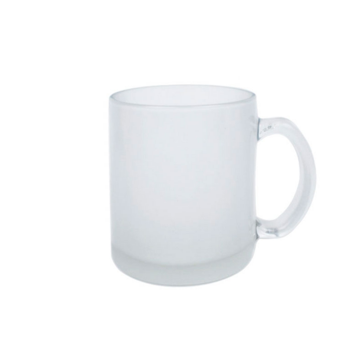 Taza de vidrio satinada 325.30ml / 11 oz para sublimar