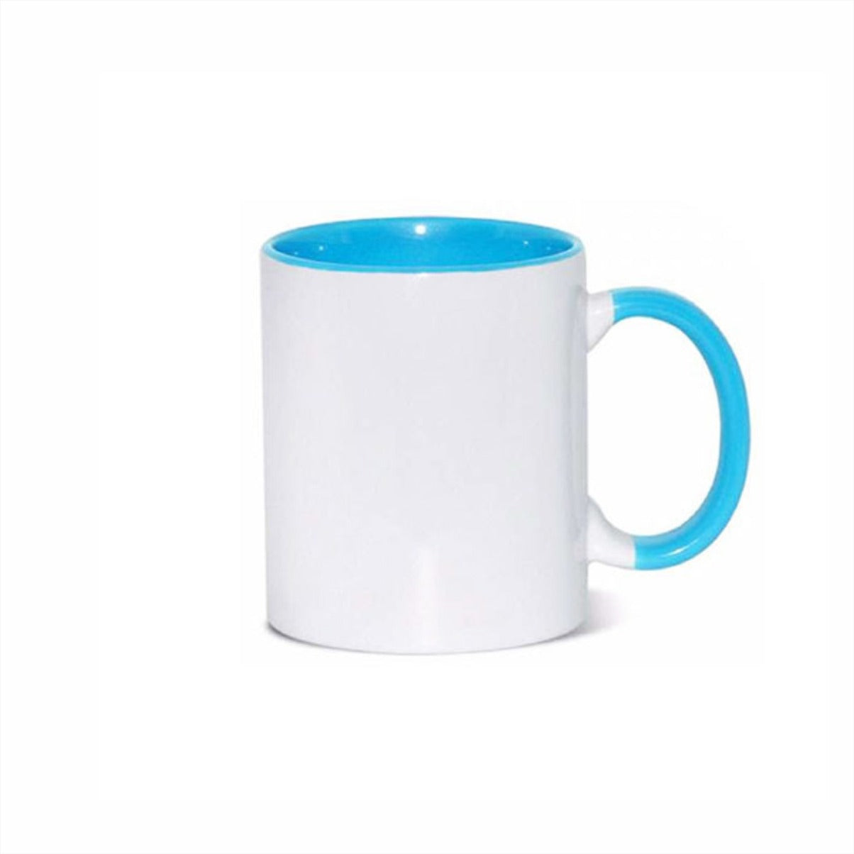 Taza con interior y asa de color 325.30 ml / 11 oz para sublimar