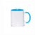 Taza con interior y asa de color 325.30 ml / 11 oz para sublimar