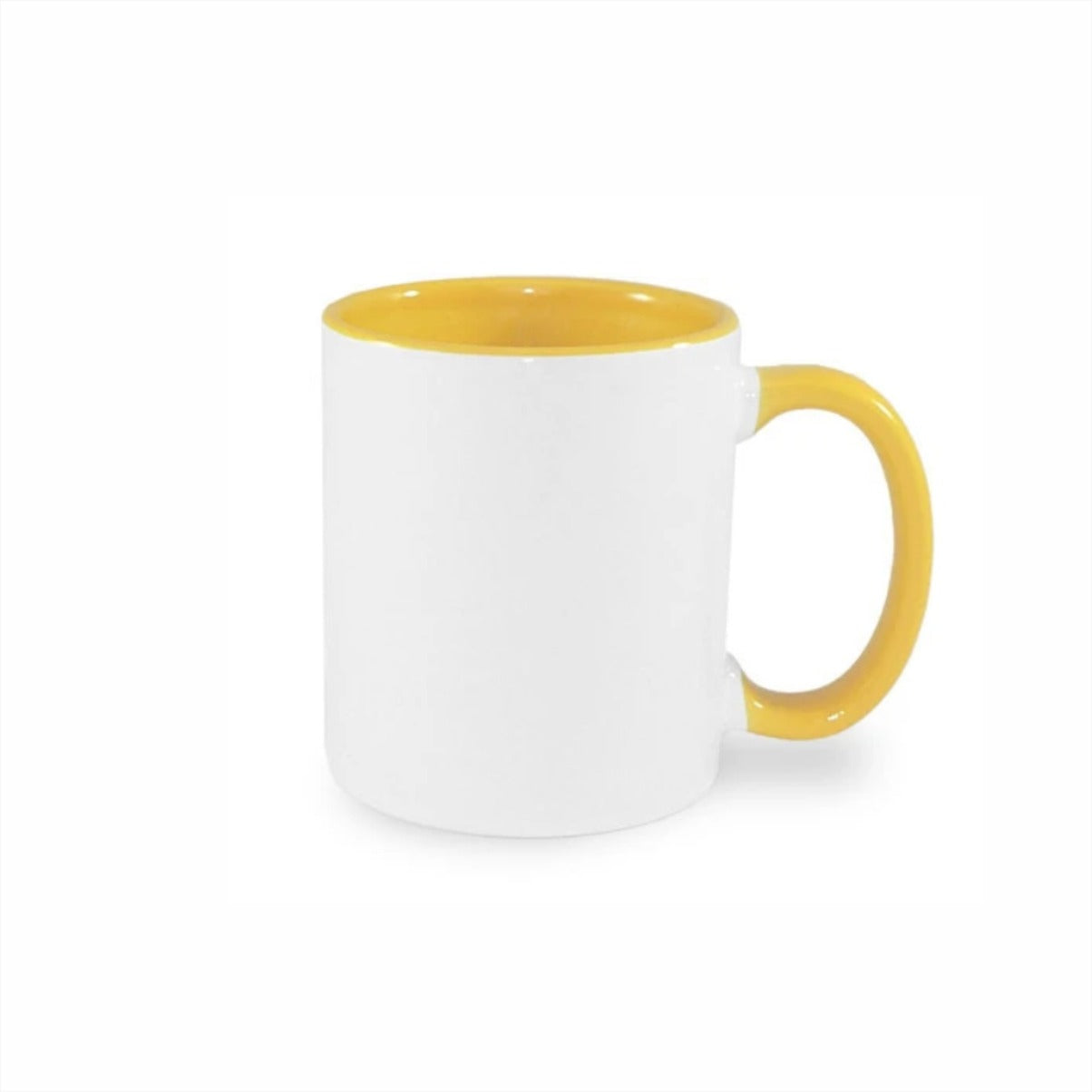 Taza con interior y asa de color 443.60ml / 15 oz para sublimar