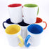 Taza con interior y asa de color 325.30 ml / 11 oz para sublimar