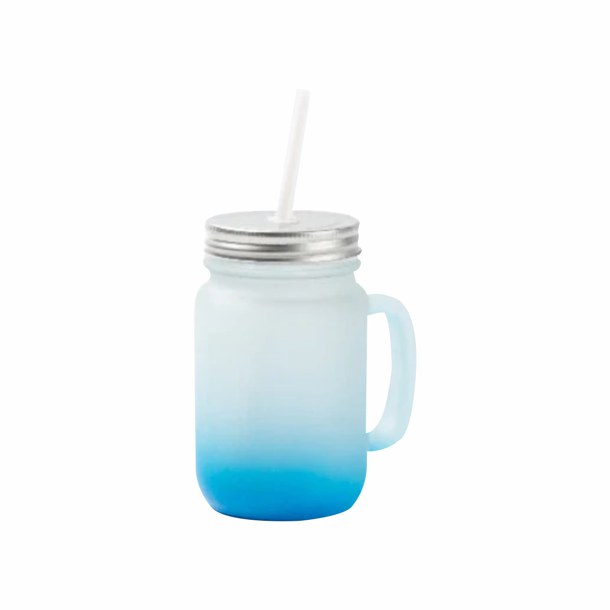 Mason Jar satinado degradado de color 355ml / 12 oz para sublimar