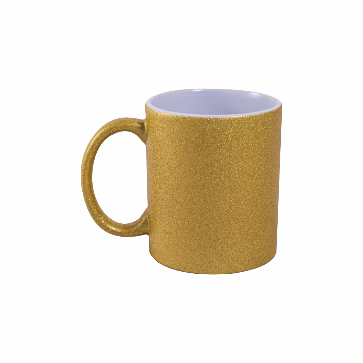 Taza de ceramica con acabo brillantina 325.30ml / 11 oz para sublimar