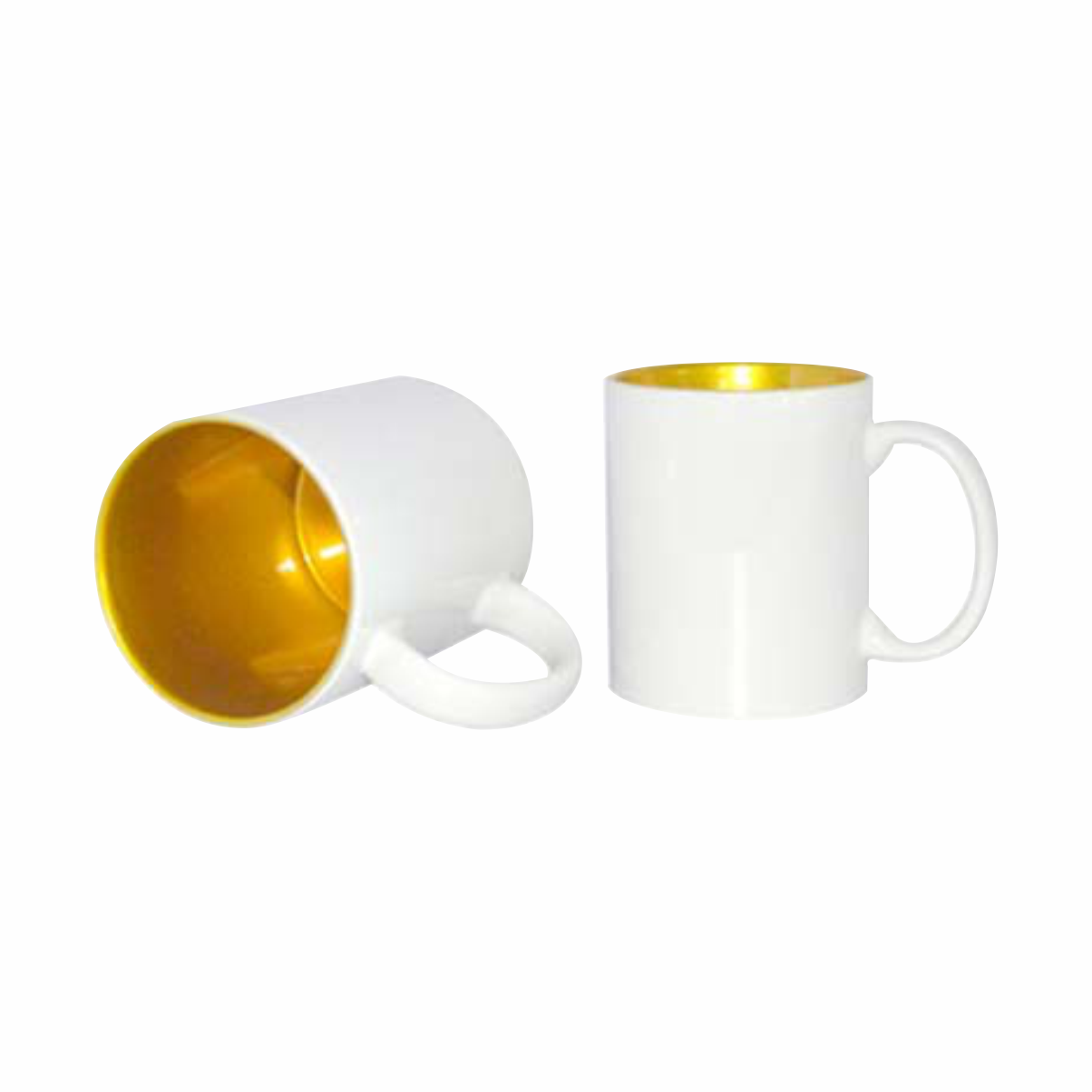 Taza interior plata / dorado 325.30 ml / 11 oz para sublimar